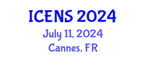 International Conference on Engineering and Natural Sciences (ICENS) July 11, 2024 - Cannes, France