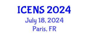 International Conference on Engineering and Natural Sciences (ICENS) July 18, 2024 - Paris, France