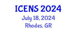 International Conference on Engineering and Natural Sciences (ICENS) July 18, 2024 - Rhodes, Greece