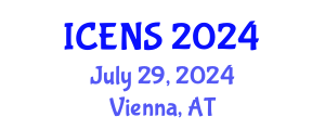 International Conference on Engineering and Natural Sciences (ICENS) July 29, 2024 - Vienna, Austria