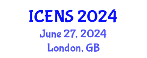International Conference on Engineering and Natural Sciences (ICENS) June 27, 2024 - London, United Kingdom