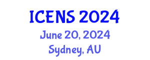 International Conference on Engineering and Natural Sciences (ICENS) June 20, 2024 - Sydney, Australia