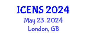 International Conference on Engineering and Natural Sciences (ICENS) May 23, 2024 - London, United Kingdom