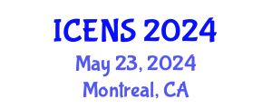 International Conference on Engineering and Natural Sciences (ICENS) May 23, 2024 - Montreal, Canada