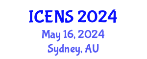 International Conference on Engineering and Natural Sciences (ICENS) May 16, 2024 - Sydney, Australia