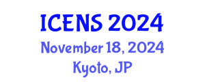 International Conference on Engineering and Natural Sciences (ICENS) November 18, 2024 - Kyoto, Japan
