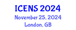 International Conference on Engineering and Natural Sciences (ICENS) November 25, 2024 - London, United Kingdom