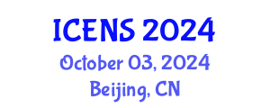 International Conference on Engineering and Natural Sciences (ICENS) October 03, 2024 - Beijing, China