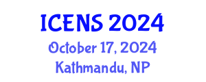 International Conference on Engineering and Natural Sciences (ICENS) October 17, 2024 - Kathmandu, Nepal