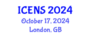International Conference on Engineering and Natural Sciences (ICENS) October 17, 2024 - London, United Kingdom