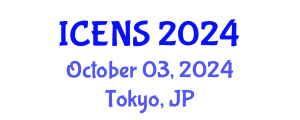 International Conference on Engineering and Natural Sciences (ICENS) October 03, 2024 - Tokyo, Japan