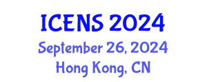 International Conference on Engineering and Natural Sciences (ICENS) September 26, 2024 - Hong Kong, China