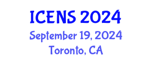 International Conference on Engineering and Natural Sciences (ICENS) September 19, 2024 - Toronto, Canada