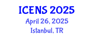 International Conference on Engineering and Natural Sciences (ICENS) April 26, 2025 - Istanbul, Turkey