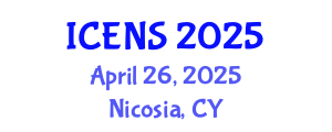 International Conference on Engineering and Natural Sciences (ICENS) April 26, 2025 - Nicosia, Cyprus