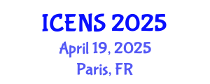 International Conference on Engineering and Natural Sciences (ICENS) April 19, 2025 - Paris, France