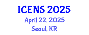International Conference on Engineering and Natural Sciences (ICENS) April 22, 2025 - Seoul, Republic of Korea