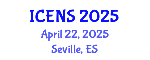 International Conference on Engineering and Natural Sciences (ICENS) April 22, 2025 - Seville, Spain