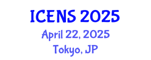 International Conference on Engineering and Natural Sciences (ICENS) April 22, 2025 - Tokyo, Japan