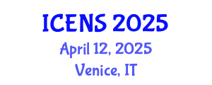 International Conference on Engineering and Natural Sciences (ICENS) April 03, 2025 - Venice, Italy