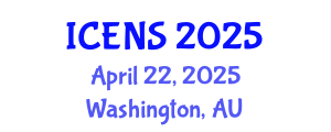 International Conference on Engineering and Natural Sciences (ICENS) April 22, 2025 - Washington, Australia