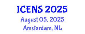 International Conference on Engineering and Natural Sciences (ICENS) August 05, 2025 - Amsterdam, Netherlands