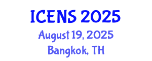 International Conference on Engineering and Natural Sciences (ICENS) August 19, 2025 - Bangkok, Thailand