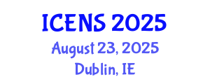 International Conference on Engineering and Natural Sciences (ICENS) August 23, 2025 - Dublin, Ireland