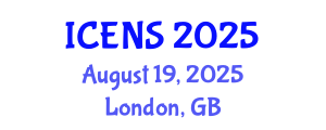 International Conference on Engineering and Natural Sciences (ICENS) August 19, 2025 - London, United Kingdom