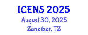 International Conference on Engineering and Natural Sciences (ICENS) August 30, 2025 - Zanzibar, Tanzania