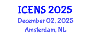 International Conference on Engineering and Natural Sciences (ICENS) December 02, 2025 - Amsterdam, Netherlands