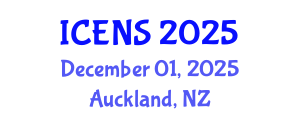 International Conference on Engineering and Natural Sciences (ICENS) December 01, 2025 - Auckland, New Zealand