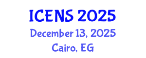 International Conference on Engineering and Natural Sciences (ICENS) December 13, 2025 - Cairo, Egypt