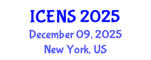 International Conference on Engineering and Natural Sciences (ICENS) December 09, 2025 - New York, United States