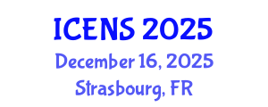International Conference on Engineering and Natural Sciences (ICENS) December 16, 2025 - Strasbourg, France