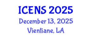 International Conference on Engineering and Natural Sciences (ICENS) December 13, 2025 - Vientiane, Laos