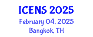 International Conference on Engineering and Natural Sciences (ICENS) February 04, 2025 - Bangkok, Thailand
