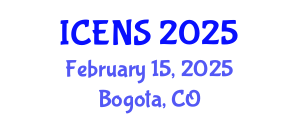 International Conference on Engineering and Natural Sciences (ICENS) February 15, 2025 - Bogota, Colombia