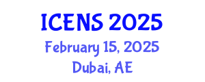 International Conference on Engineering and Natural Sciences (ICENS) February 15, 2025 - Dubai, United Arab Emirates