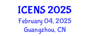 International Conference on Engineering and Natural Sciences (ICENS) February 04, 2025 - Guangzhou, China