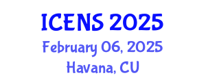 International Conference on Engineering and Natural Sciences (ICENS) February 06, 2025 - Havana, Cuba