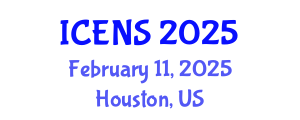 International Conference on Engineering and Natural Sciences (ICENS) February 11, 2025 - Houston, United States