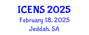 International Conference on Engineering and Natural Sciences (ICENS) February 17, 2025 - Jeddah, Saudi Arabia