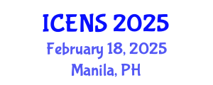 International Conference on Engineering and Natural Sciences (ICENS) February 18, 2025 - Manila, Philippines