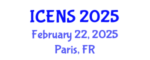 International Conference on Engineering and Natural Sciences (ICENS) February 22, 2025 - Paris, France