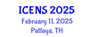 International Conference on Engineering and Natural Sciences (ICENS) February 11, 2025 - Pattaya, Thailand