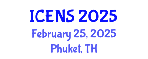 International Conference on Engineering and Natural Sciences (ICENS) February 25, 2025 - Phuket, Thailand