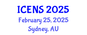 International Conference on Engineering and Natural Sciences (ICENS) February 25, 2025 - Sydney, Australia