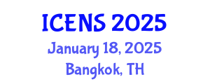 International Conference on Engineering and Natural Sciences (ICENS) January 18, 2025 - Bangkok, Thailand