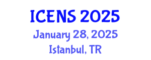 International Conference on Engineering and Natural Sciences (ICENS) January 28, 2025 - Istanbul, Turkey